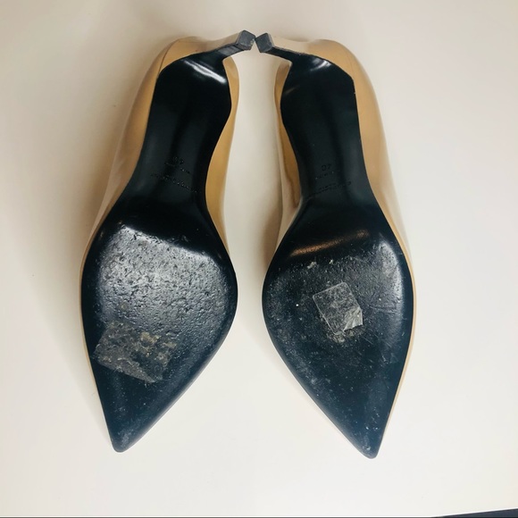 SAINT LAURENT PATENT PARIS SKINNY PUMPS SZ40 - Picture 8 of 9